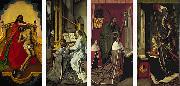 Hugo van der Goes The Trinity Altarpiece oil painting reproduction